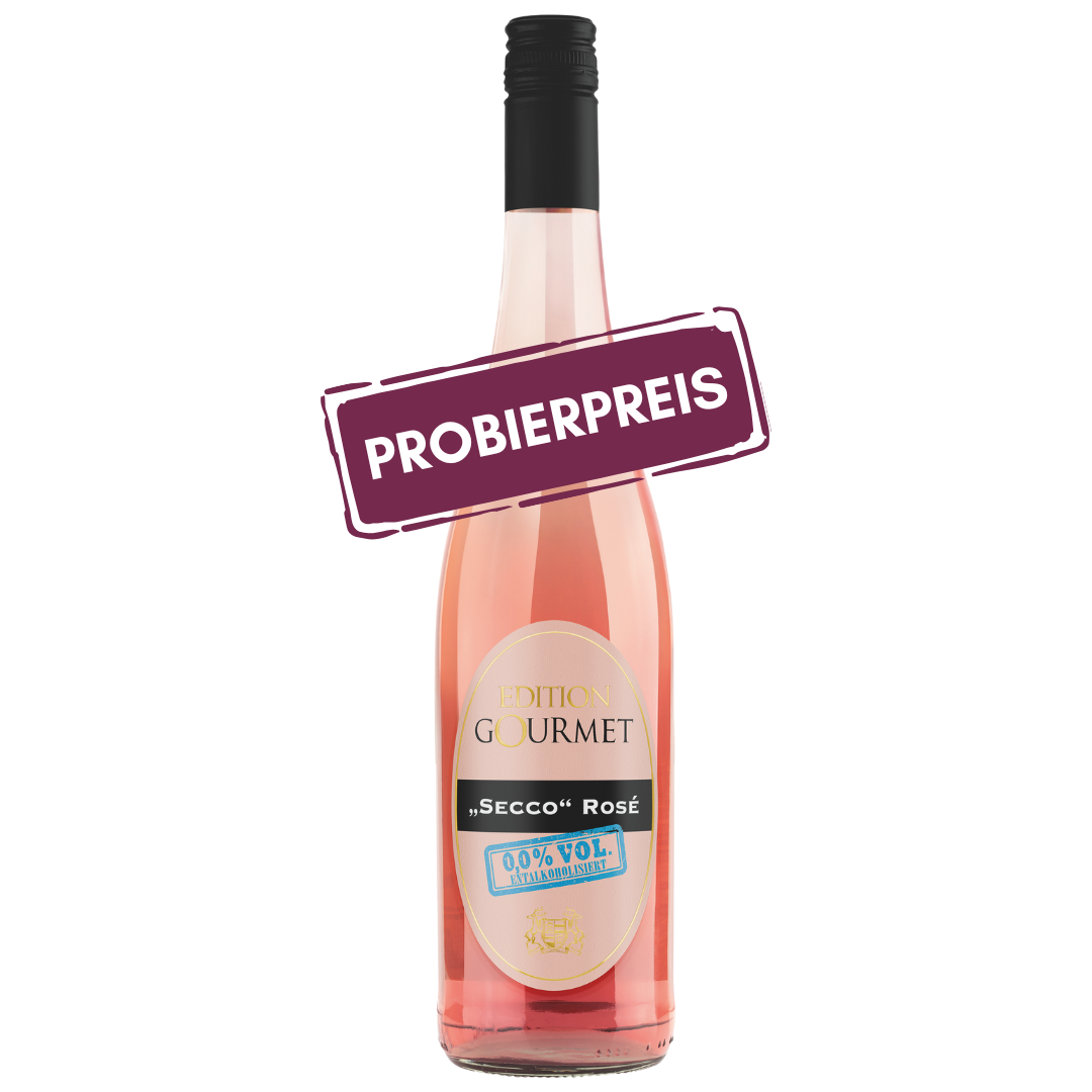 Edition Gourmet Secco 0,0% VOL rosé 